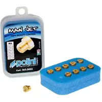 Polini Dellorto 6 Mm 140/158 Hoofdsproeier 10 Eenheden