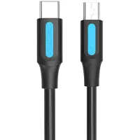 Vention Usb-C 2.0 Naar Mini-B Cowbf 2A-Kabel 1 M Zwart