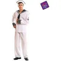 MOM Funcompany Matroos Kostuum Heren Casper - Maat XL