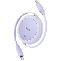 Baseus Usb-C Naar Usb-C Kabel 60W Voor Laptops Smartphones 1M Snel Opladen