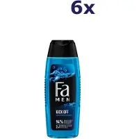 Fa 6x Men Kick Off 2in1 Shower Gel 250 ml