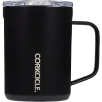 Corkcicle Drinkbeker Classic Zwart 475 ml