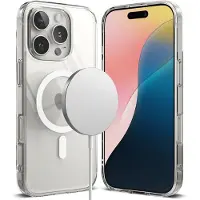 Ringke Fusion MagSafe iPhone 16 Pro Max Hoesje Transparant