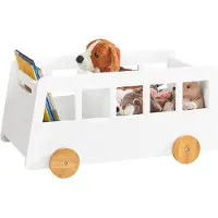 SoBuy Chariot Bibliothèque Enfant 2 Compartiments