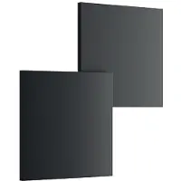 Lodes Puzzle Wand / Plafondlamp Double Square | 2700K | Matt Black