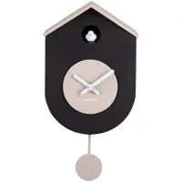 Karlsson Klok Grato Cuckoo Black Warm Grey