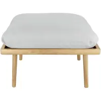 UMAGE Lounge Around Shuffle Ottoman en Koffietafel Oak | Sterling