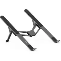 SODI Standaard Verstelbaar Voor Laptop Tot 15,6 Inch Opvouwbare Hoogte Grijs
