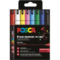 Posca PC-1MR Standard Colours 8-set