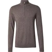 Selected Trui 'SLHBERG' bruin gemêleerd