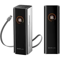 EcoFlow RAPID Pro Power Bank 300W, 27.650mAh with 140W Built-in Cable