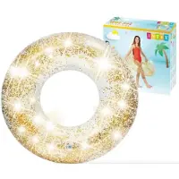 Intex Glitter Zwemband Roze/Goud