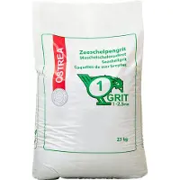 Ostrea Kuikengrit - 25kg- Zeeschelpengrit -Schelpengrit NR 1. - 1- 2.5mm Fijn (kuikens) - Kuikenvoer
