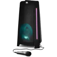BOG Fenton P15012 Party Sound System - Karaoke Party Box met Bluetooth, Oplaadbare Batterij, 2x 220W, Lichteffecten En 2x Microfoonaansluiting