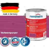 Remmers HK Lazuur 3-in-1 [plus] Verkeerspurper - Premium Houtbeits voor Buiten | Transparant, Sneldrogend, Oplosmiddelarm | 2,5Liter