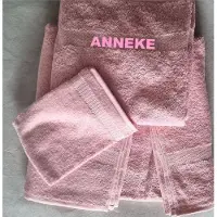 Funnies Badhanddoeken Met Naam Geborduurd-Cadeau set-Badtextiel geschenk set-Kerst-Sinterklaas