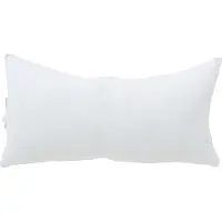 vidaXL Hoofdkussen 80 x 42 x 20 cm Polyester Wit