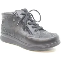Finn Comfort 03755 Arles Veterschoenen | Maat 40 Dames Zwart