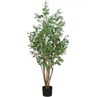 Mica Decorations Populier Kunstplant - H110 x Ø60 cm - Groen