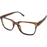 Vista Bonita Leesbril CUBO - Kleur Amber Dawn - Sterkte +3.00 - Eersteklas leesbril met flexveren - Leesglazen van uitstekende kwaliteit - Incl. bijpassende briletui en poetsdoekje