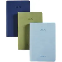 Brepols agenda 2026 - DELTA [0.834] - COLORA - 1 week op 2 pagina's - Weekoverzicht - Licht blauw - 8.1 x 12 cm