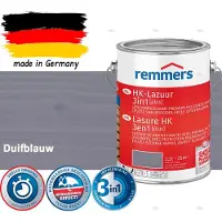 Remmers HK Lazuur 3-in-1 [plus] Duifblauw - Premium Houtbeits voor Buiten | Transparant, Sneldrogend, Oplosmiddelarm | 2,5Liter