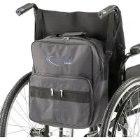 Multimotion Standaard rolstoeltas donkergrijs (Donkergrijs, 33 x 36 x 13 cm)