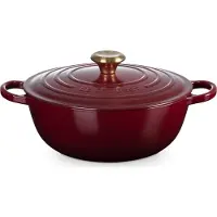 Le Creuset Marmite Braadpan Signature 'Garnet' Ø26cm / 4.1L