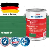 Remmers HK Lazuur 3-in-1 [plus] Mintgroen - Premium Houtbeits voor Buiten | Transparant, Sneldrogend, Oplosmiddelarm | 2,5Liter