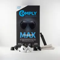 Comply Foam TrueGrip Max voor AirPods Pro gen1 &2 - maat LARGE, 3 paar