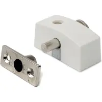 Dulimex DX Oplegslot smal met cilinderslot SKG1 wit