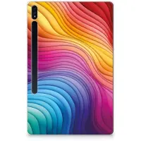 B2Ctelecom Back Cover voor Samsung Galaxy Tab S7 Plus | S8 Plus Regenboog