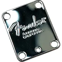 Fender 4-Bolt American Series Guitar Neck Plate Chrome