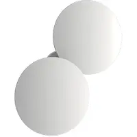 Lodes Puzzle Round Muur / Plafond Lamp Double Round | Matt White | 3000K