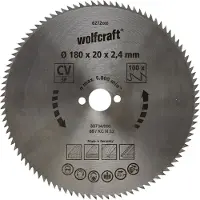 Wolfcraft Cirkelzaagblad 180mm