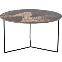 Creative Collection Lac Salontafel, Zwart, Mango