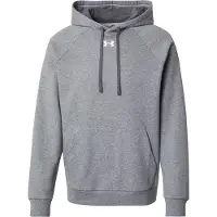 Under Armour Sportsweatshirt grijs gemêleerd / wit