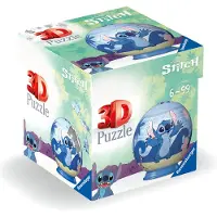 Ravensburger Disney Stitch Cuddles 3D Puzzelbal (55 stukjes)