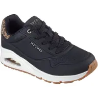 SKECHERS Veterschoen 'Uno - Jungle Nite' lichtbruin / zwart