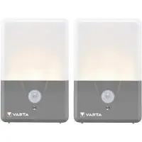 Varta 16634101402 Motion Sensor Outdoor Light Twin Campinglamp LED 40 lm werkt op batterijen 60 g Grijs