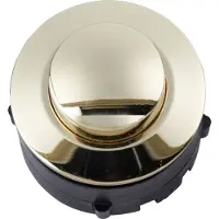 Heidemann 70095 Belknop 1-voudig Goud 24 V/1 A