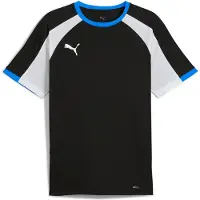 Puma Functioneel shirt 'IndividualLiga' royal blue/koningsblauw / zwart / wit