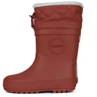 Druppies Winterlaarzen Kinderen - Gevoerde Regenlaarzen - Snowboots - Red Velvet - Maat 24