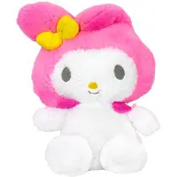 Hello Kitty Melody (Roze) Fluffy Pluche Knuffel 35 cm - Speelgoed Knuffels voor Kinderen Meisjes - Kat Cat Kitten Plush Toy