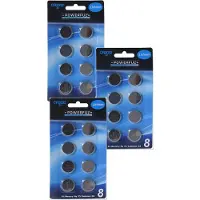 Powerful knoopcel batterijen - CR2032 - 24x stuks - rekenmachine - horloge - afstandsbediening