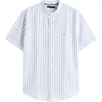 Tommy Hilfiger Overhemd lichtblauw / wit