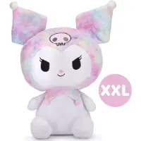 Hello Kitty Kuromi (Tie-Dye) Pluche Knuffel XXL 100 cm - Speelgoed XL Knuffels Kinderen Jongens Meisjes - Plush Toy - Extra grote knuffel
