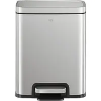 EKO - Madison pedaalemmer 8 liter - Stainless Steel Plastic - Misty mat RVS - Prullenbak