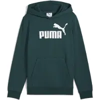 Puma Sweatshirt 'Ess No. 1' smaragd / wit