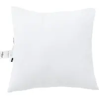 vidaXL Hoofdkussen 2 st 51 x 50 x 20 cm Polyester Wit